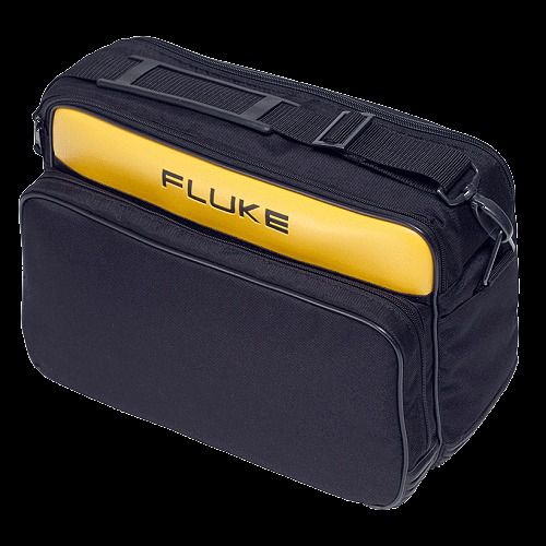 Fluke c345 soft carrying case, polyester, blk/yel for sale