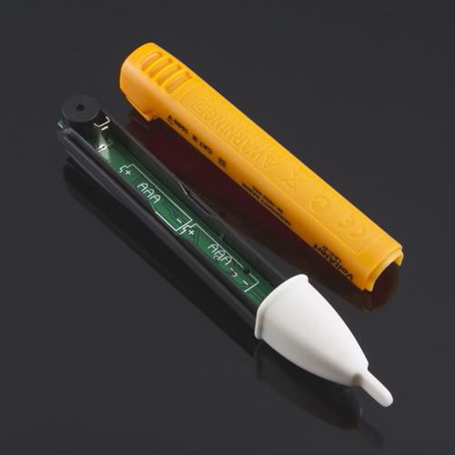 Led light ac electric voltage tester volt alert pen detector sensor 90~1000v hh for sale