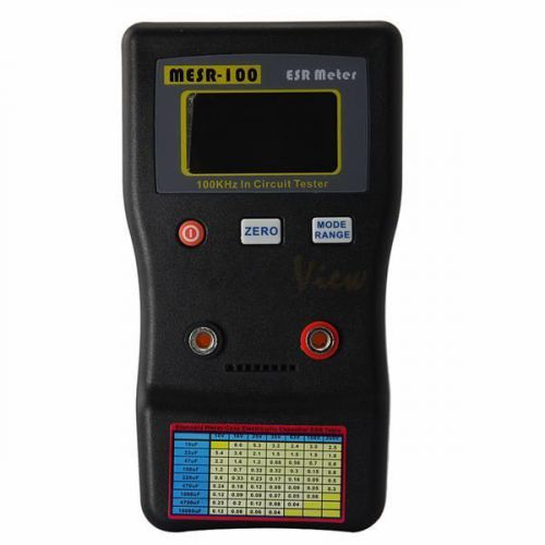 Mesr-100 esr meter tester capacitor capacitance combo 0.001 to 100.0r in circuit for sale