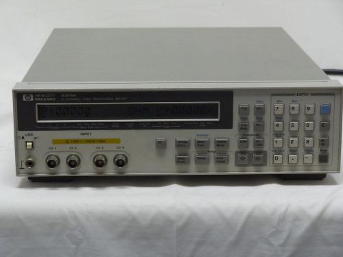 Keysight/agilent 4349a 4-channel high resistance meter for sale