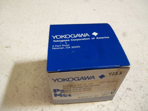 YOKOGAWA 250-240-NDND 0-15 AC AMPERES PANEL METER *NEW IN BOX*