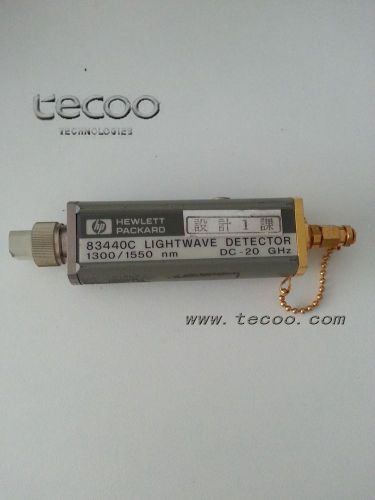 Agilent/hp 83440c lightwave detector for sale