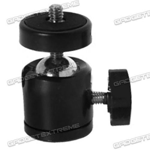 Mini Tripod Ball Camera Mount Holder Black for Small Digital Cameras e