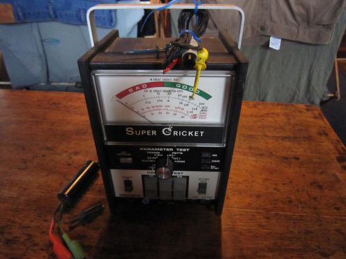 SENCORE #TF30 Super Cricket Tester! Portable Transistor Fet Testing w/ Ref. Book