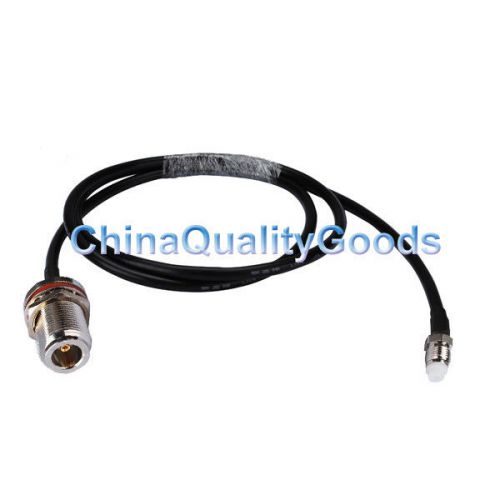 WIFI antenna extension cable FME female straight to N female bulkhead RG58 15cm