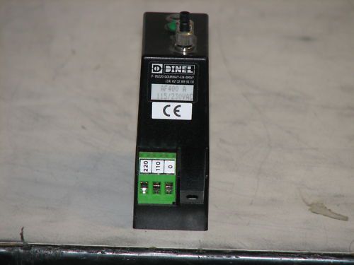 Dinel  AF400A  115 / 230V  Fiber Optic Amplifier, Din Rail