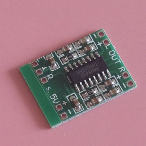 1PCS 2.5-5V 2X3W Mini Audio Class D amplifier board