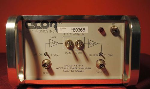 C-COR 4375A Wideband Power Amplifier