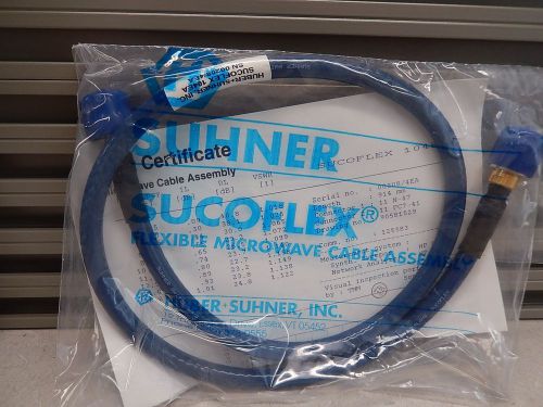 SUHNER SUCOFLEX 104EA CABLE N MALE TO APC-7 36&#034;  1095