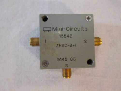 MINI-CIRCUITS 15542 ZFSC-2-1 S(+) POWER/SPLITTER COMBINER