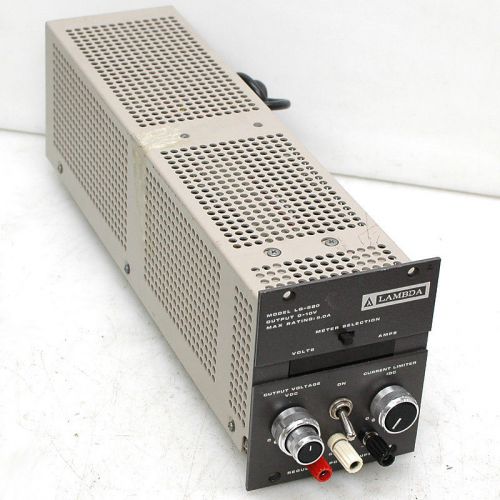 Lambda lq-520 regulated dc power supply 0-10v 0-5a adjustable variable for sale