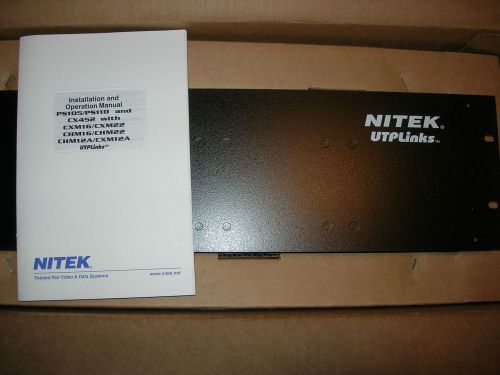 Nitek UTP LINKS Model PS110 10 Amp CCTV Security Power Supply System NIB