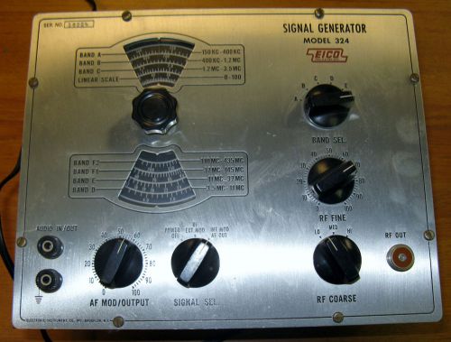 Vintage EICO EICO Model 324 Signal Generator with Manual  Ham Radio