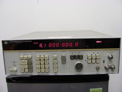 HP AGILENT 3335A SYNTHESIZER/LEVEL GENERATOR 200Hz to 81MHz