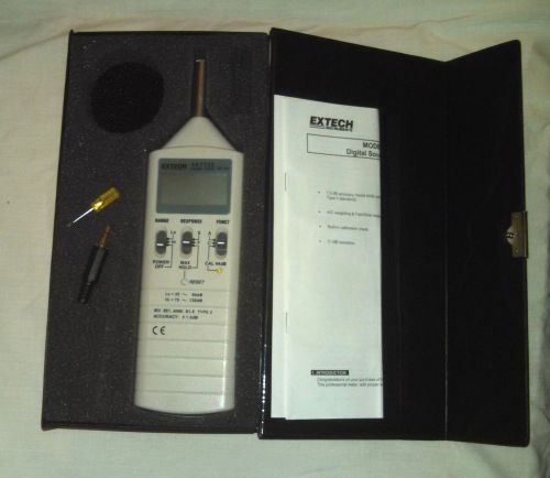 Extech 40776 digital sound level meter dual range for sale