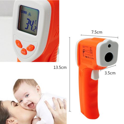 Aa digital body surface temperature infrared thermometer baby forehead laser gun for sale