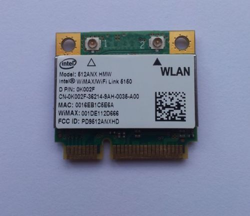 New Intel 512ANX 5150 HMW Half Mini PCI-E WIFI Card Dell 1440 E4200 1535  E6500