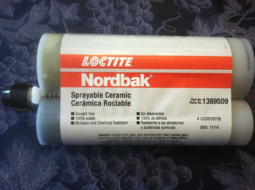 Nordbak® Sprayable Ceramic -900ml kit Loctite 1389059 EXP 11/14 100%solids NEW