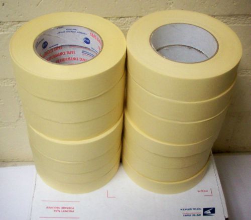 (14) US Made Assorted 1 to 1.5 inch Paint Painter Grade Masking Tape Rolls