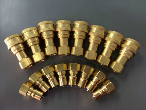 Carpet Cleaning 1/4&#034; Quick Disconnect Coupler- 8 Sets Mytee Sandia EDIC Ninja