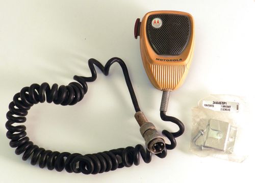 Motorola Vintage TMN-6013A Microphone Motrac Mocom Adam 12