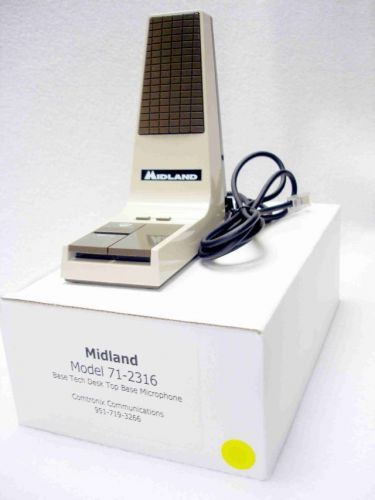 Midland Base Station Desktop Microphone 71-2316
