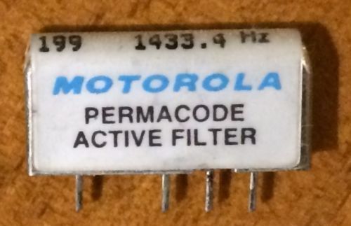 Motorola minitor ii 2 fire ems police pager tone reed filter for sale