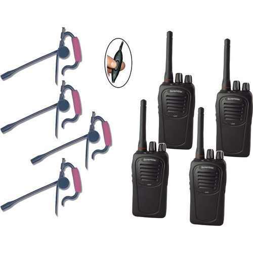 Sc-1000 radio  eartec 4-user two-way radio system edge inline ptt edsc4000il for sale