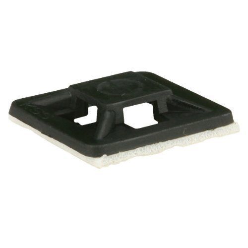 Install Bay CTM34 Adhesive Backed Cable Tie Mount 3/4 Inch x 3/4 Inch 100 Pack