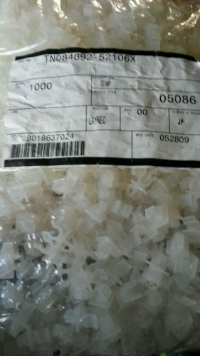 Nifco clamp auto white 1000 pieces part number TN084892-52106x