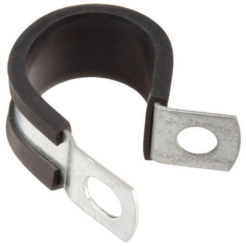 Kmc stampings col series steel loop hose clamp, rubber cushioned, 9/16&#034; clamp for sale