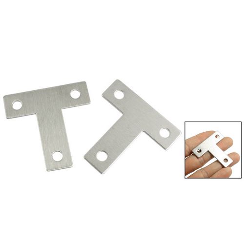5 Pcs Angle Plate Corner Brace Flat T Shape Repair Bracket Sg