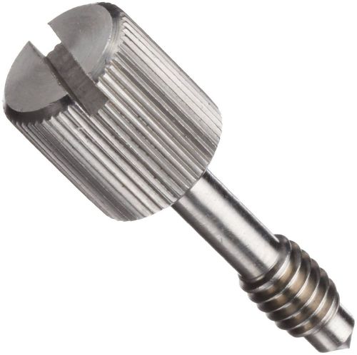 Stainless Steel Panel Screw Slotted Drive 1-3/4&#034; Length 10-32 Threads 10 Pack
