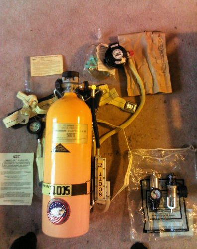 SCOTT AIR PAK  2.2 , 2216 PSI TANK, WITH CASE  for scuba or rescue