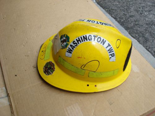 Helmet w/ liner-  lion apparel # legacy 5 firefighter turnout bunker gear  #31 for sale