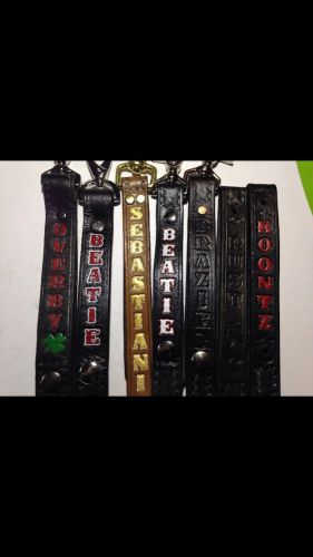 Leather firefighter glove strap for sale