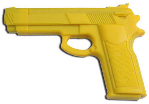 Beretta 92 rubber demonstrator training gun yellow non-firing police military for sale