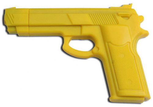 Beretta 92 Rubber Demonstrator Training Gun YELLOW NON-FIRING POLICE MILITARY