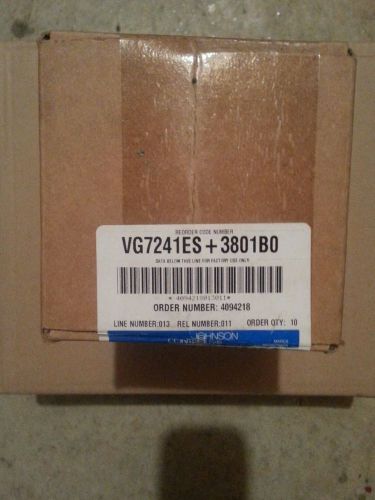 Johnson Controls VG7241ES+3801BO Valve/Actuator- new sealed box