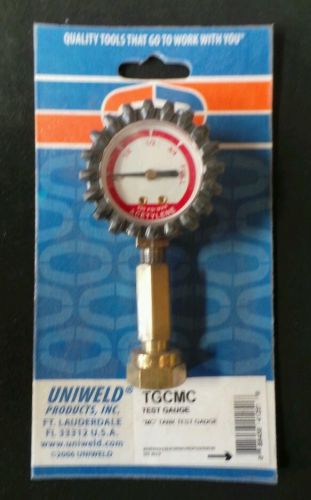 Uniweld tgcmc mc acetylene tank test gauge for sale
