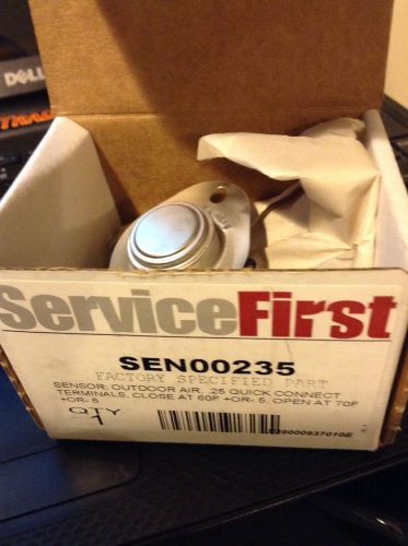 Service First Outdoor Air Sensor SEN002535 Close @ 60 Open @ 70