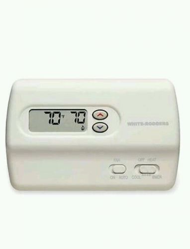 WHITE-RODGERS 1F89-211 Digital Thermostat,2H,1C,Nonprogrammable