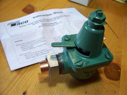 Taco cast iron pressure reducing valve 329  with fast fill &amp; union for sale