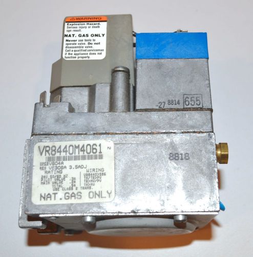 Honeywell - vr8440m4061 - standing pilot gas valve - natural gas only - for sale