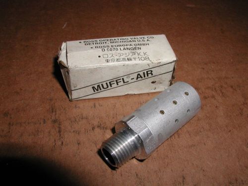 Nos ross muffl-air pneumatic air silencer 5500a2003 pipe size 1/4&#034; for sale