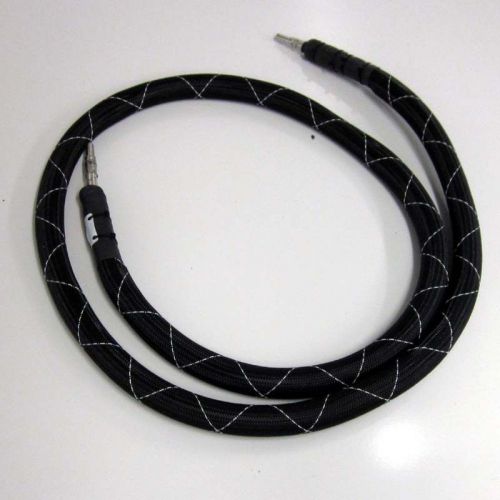 New 8&#039;&#039;&#039;&#039;/96&#034; parker 3/8&#034; ptfe/ss braided hose fittings for sale