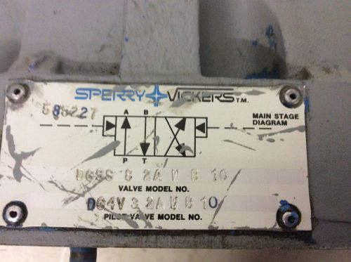 Sperry vickers dg5s-8-2a-w-b-10 hydraulic valve dg5s82awb10 for sale