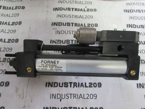 FORNEY 1.5&#039;&#039; BORE 6&#039;&#039; STROKE PNEUMATIC LINEAR CYLINDER ACTUATOR NEW