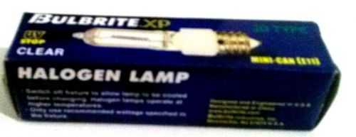 BULBRITE XP HALOGEN LAMP Q75CL/MC Clear Halogen Bulb JD Type