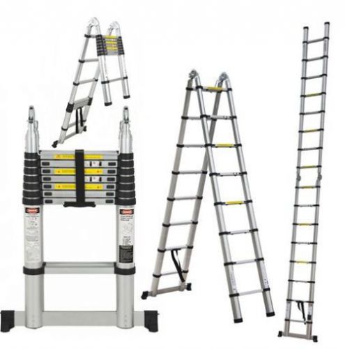 Telescoping aluminium brand 16 ladder telescopic extension en131 ft multi std for sale